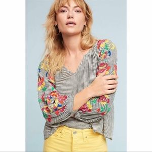 Anthropologie Floreat Top